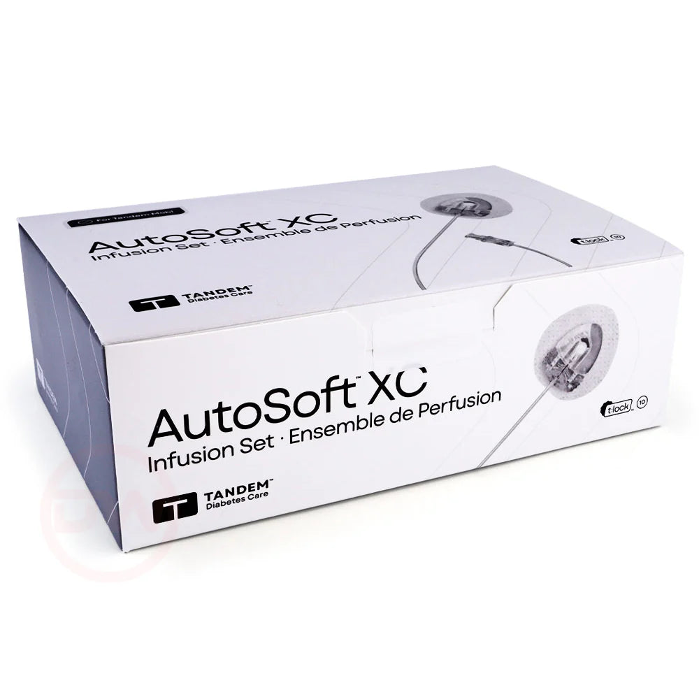 Tandem Autosoft XC Infusion Set 6mm, 23″ – (10 Count)