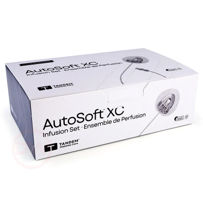 Tandem Autosoft XC Infusion Set 6mm, 23″ – (10 Count)