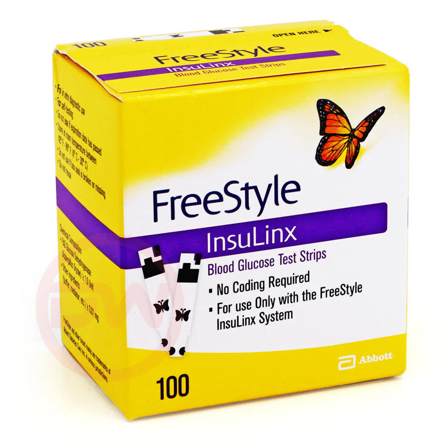 FreeStyle InsuLinx Test Strips – (100 Count)