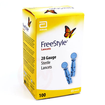 FreeStyle Lancets, 28 Gauge – (100 Count)