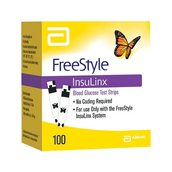 FreeStyle InsuLinx Test Strips – (100 Count)