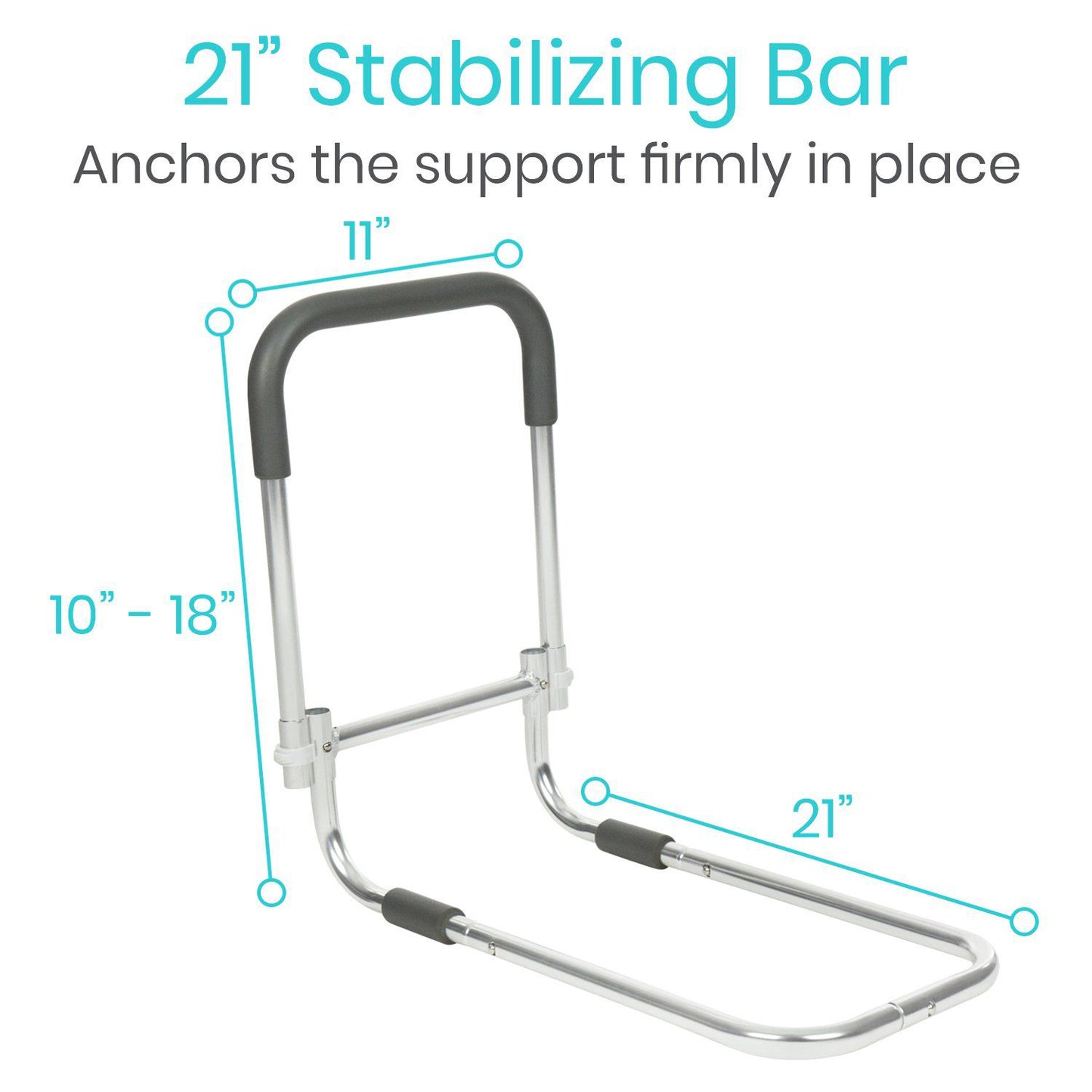 Height Adjustable Bed Rail - SupplyingSeniors.com