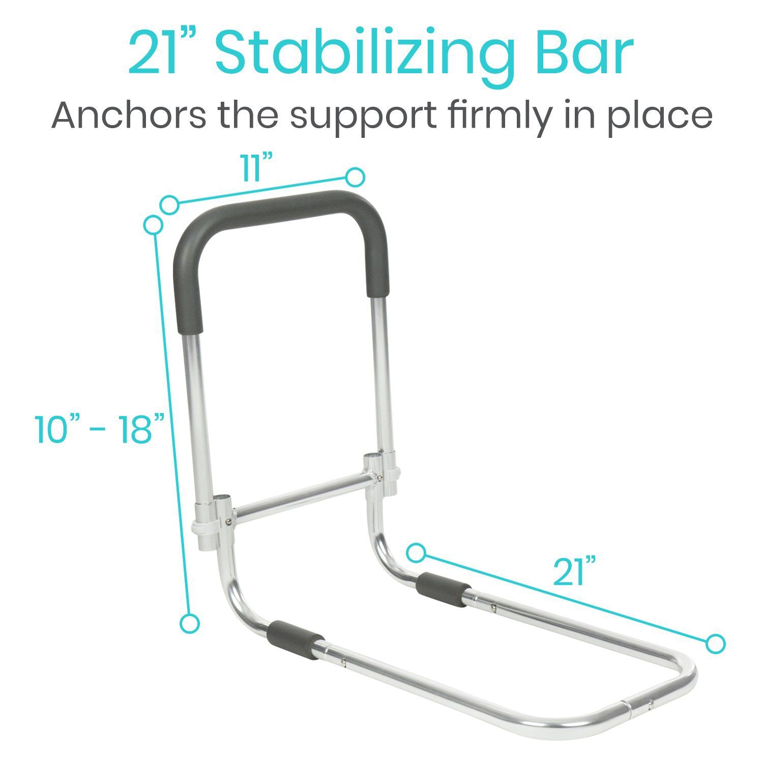 Height Adjustable Bed Rail - SupplyingSeniors.com