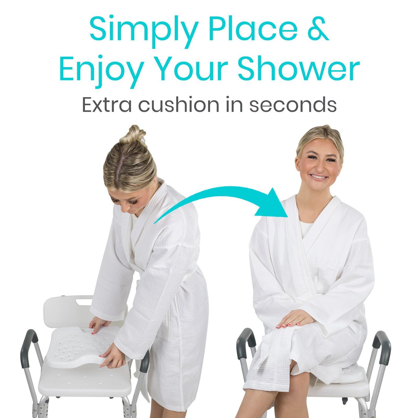 Shower Seat Cushion - SupplyingSeniors.com