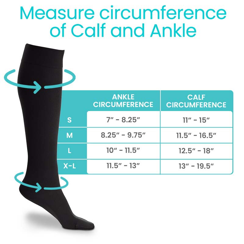 Knee High Compression Stockings 20-30 mmHg SupplyingSeniors.com