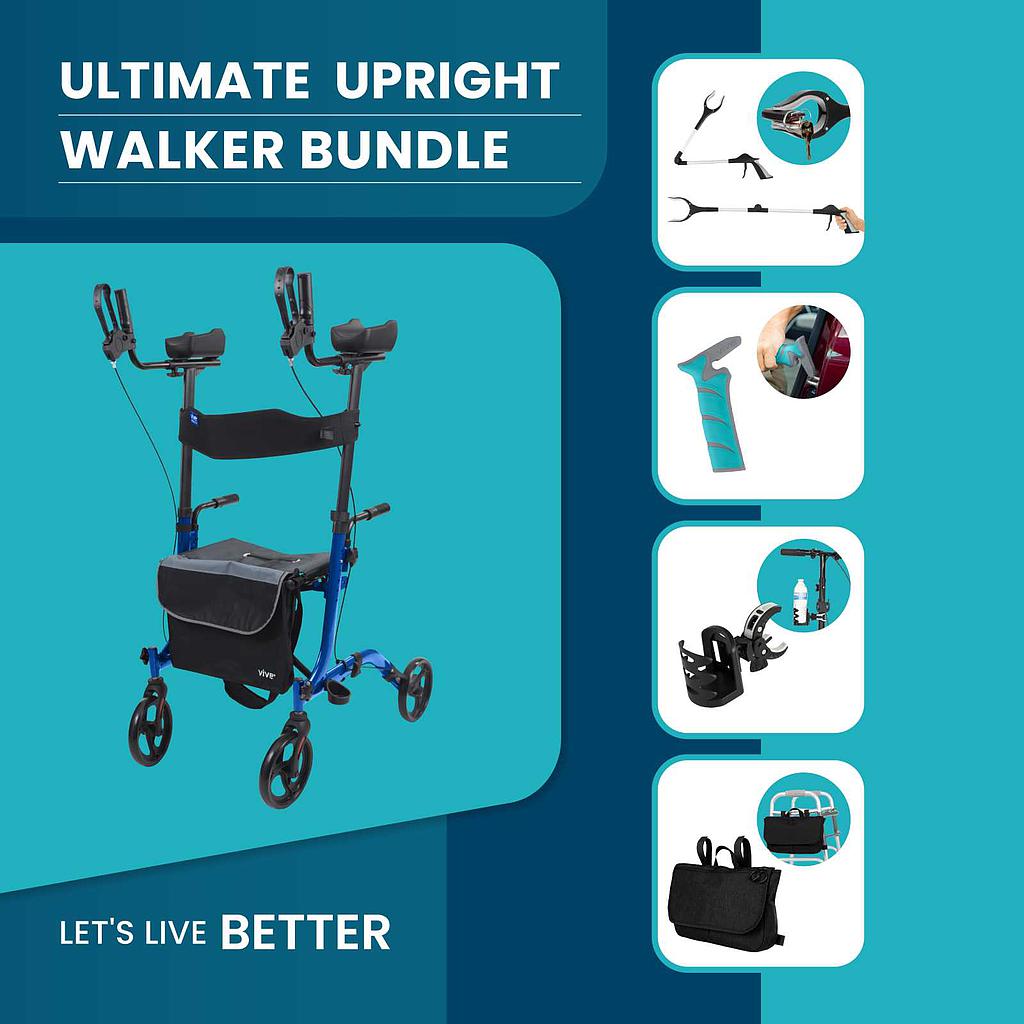 Ultimate Upright Walker Bundle - SupplyingSeniors.com