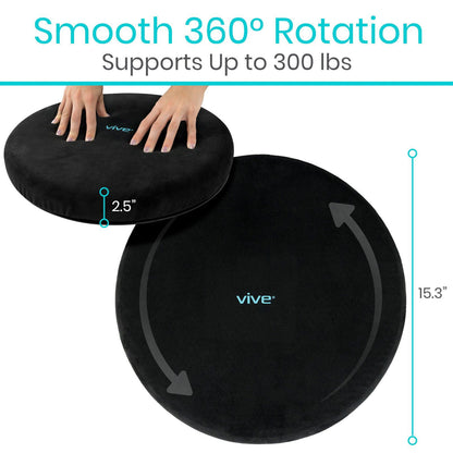 Gel Swivel Seat Cushion - SupplyingSeniors.com