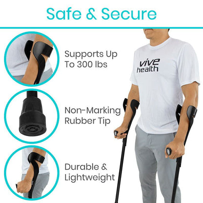 Forearm Crutches - SupplyingSeniors.com