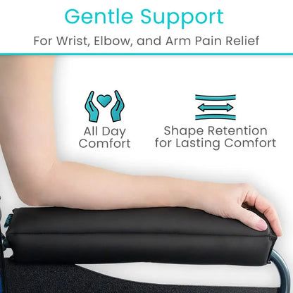 Easy Clean Wheelchair Armrests - SupplyingSeniors.com