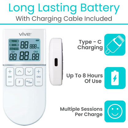 50 Mode TENS and EMS