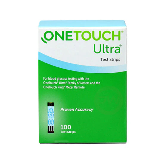 One Touch Ultra Test Strips– (100 Ct)