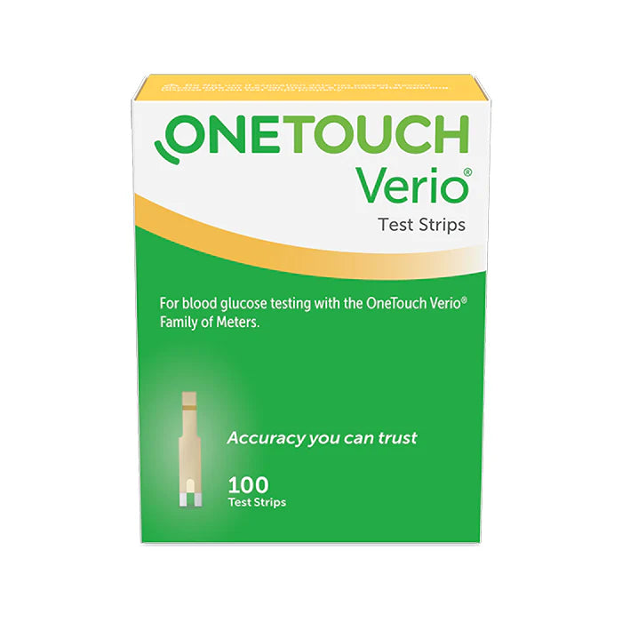 One Touch Verio Test Strips – (100 Count)