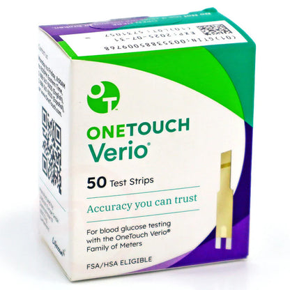One Touch Verio Test Strips – (50 Count)
