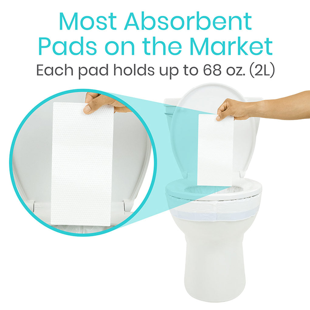 Toilet Bowl Liners 24-pcs SupplyingSeniors.com