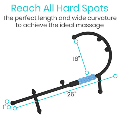 Massage Cane with Interchangeable Heads - SupplyingSeniors.com